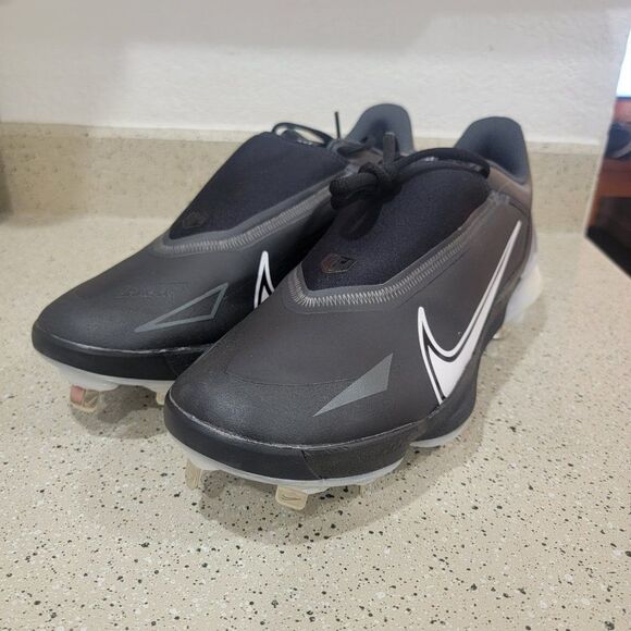 Nike Men's Force Zoom Trout 8 Pro Metal Baseball Cleats Black CZ5915-010 Size 12 - Picture 3 of 10